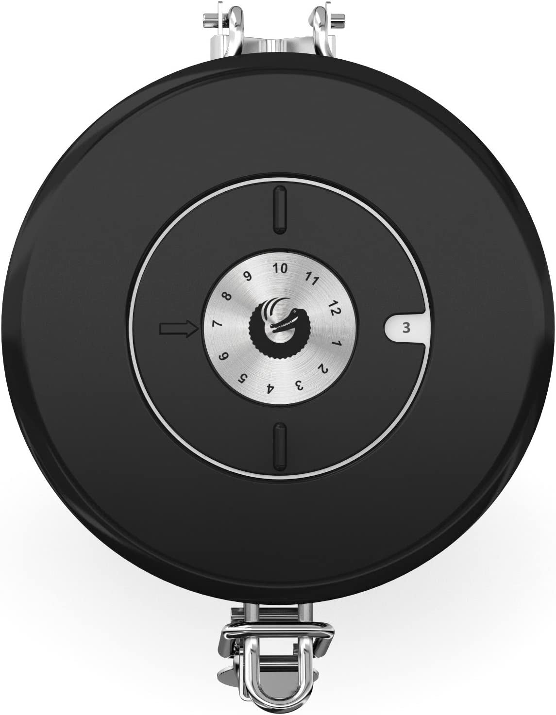 Coffee Canister - Airtight Stainless Steel Kitchen Food Storage Container with Date Tracker, Scoop for Grounds Coffee Bar Accessories, Beans,Tea, Sugar, Cereal, Flour (Gray, 16Oz+4Oz)