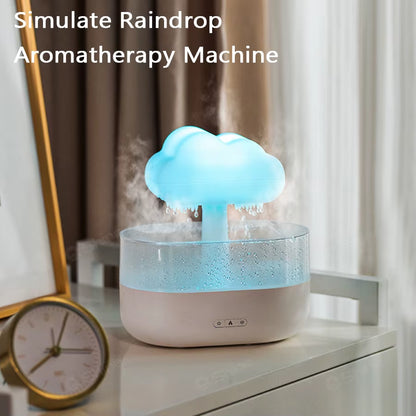 2023 Rain Cloud Humidifier Raindrop Humidifier H2O Air Humidifier, Aroma Diffuser Essential Oil Aromatherapy Diffuser for Home