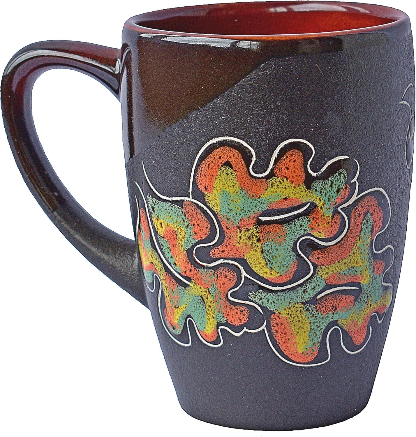 Pottery Coffee Mug Owl 13.3 Fl Oz